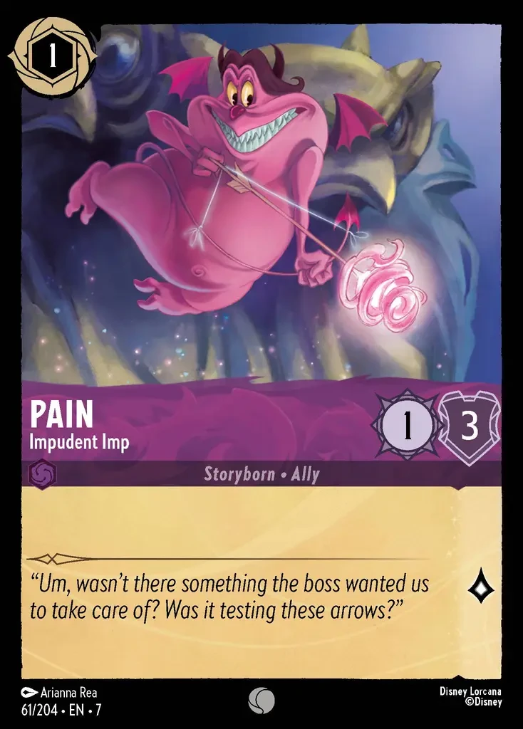 2025 Archazia's Island Pain - Impudent Imp #61 Common card image