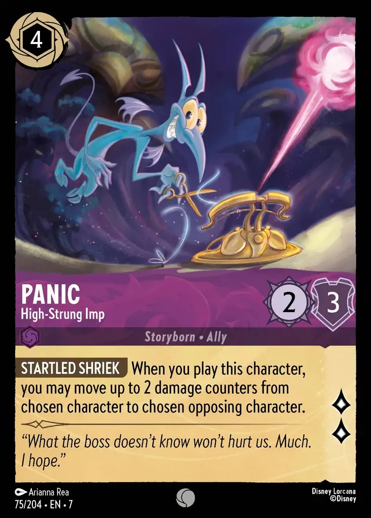 2025 Archazia's Island Panic - High-Strung Imp #75 Common card image
