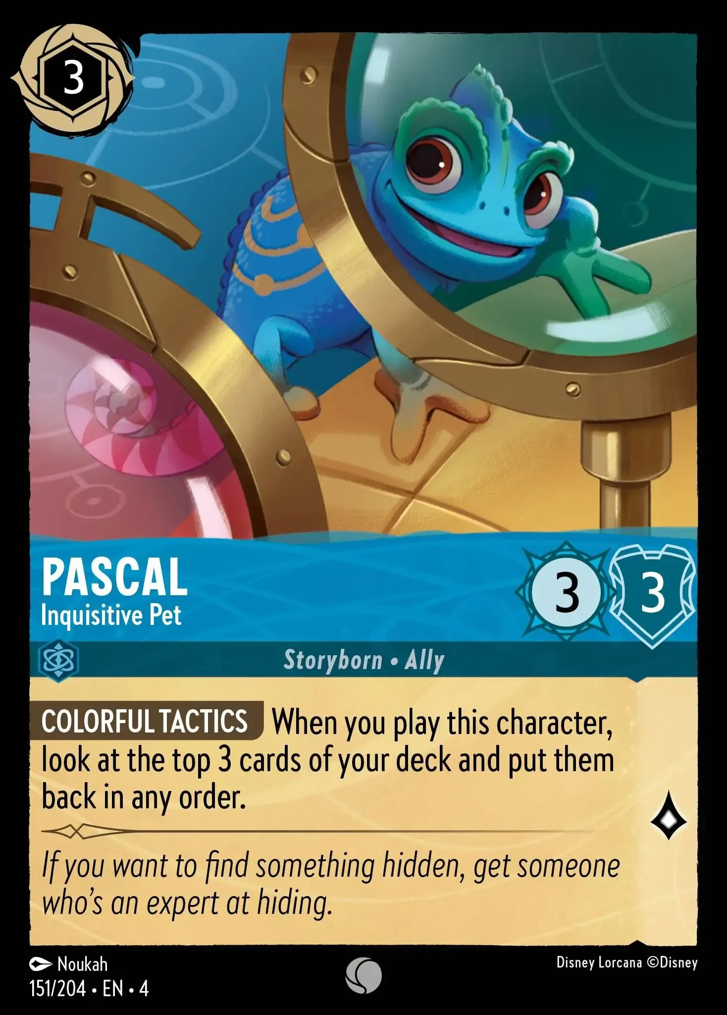 2024 Ursula's Return Pascal - Inquisitive Pet [Foil] Common #151 Common card image