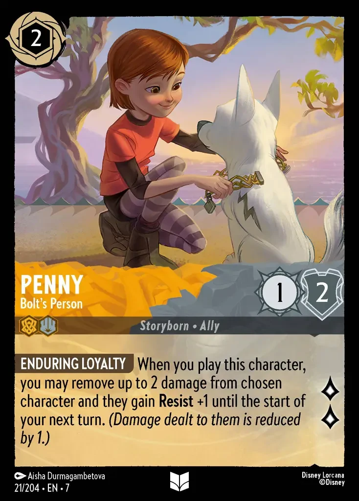 2025 Archazia's Island Penny - Bolt's Person #21 Uncommon card image