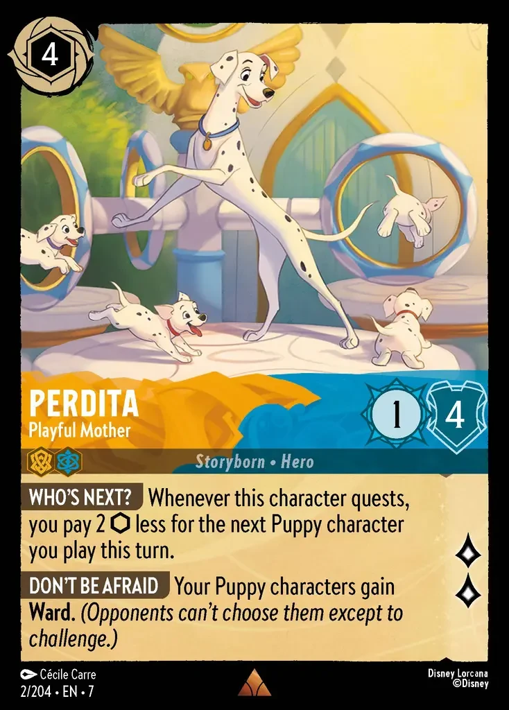 2025 Archazia's Island Perdita - Playful Mother #2 Rare card image