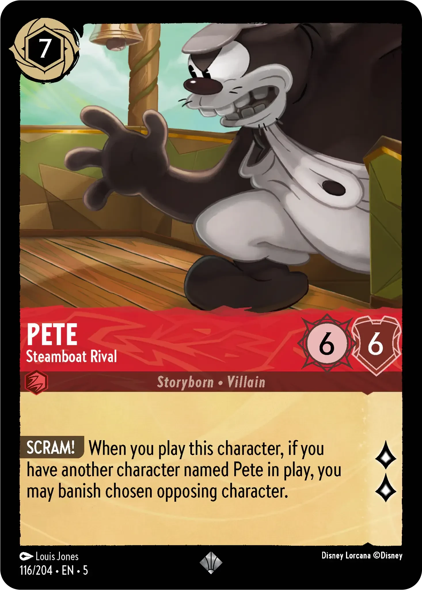 2024 Shimmering Skies Pete - Steamboat Rival #116 Super Rare card image