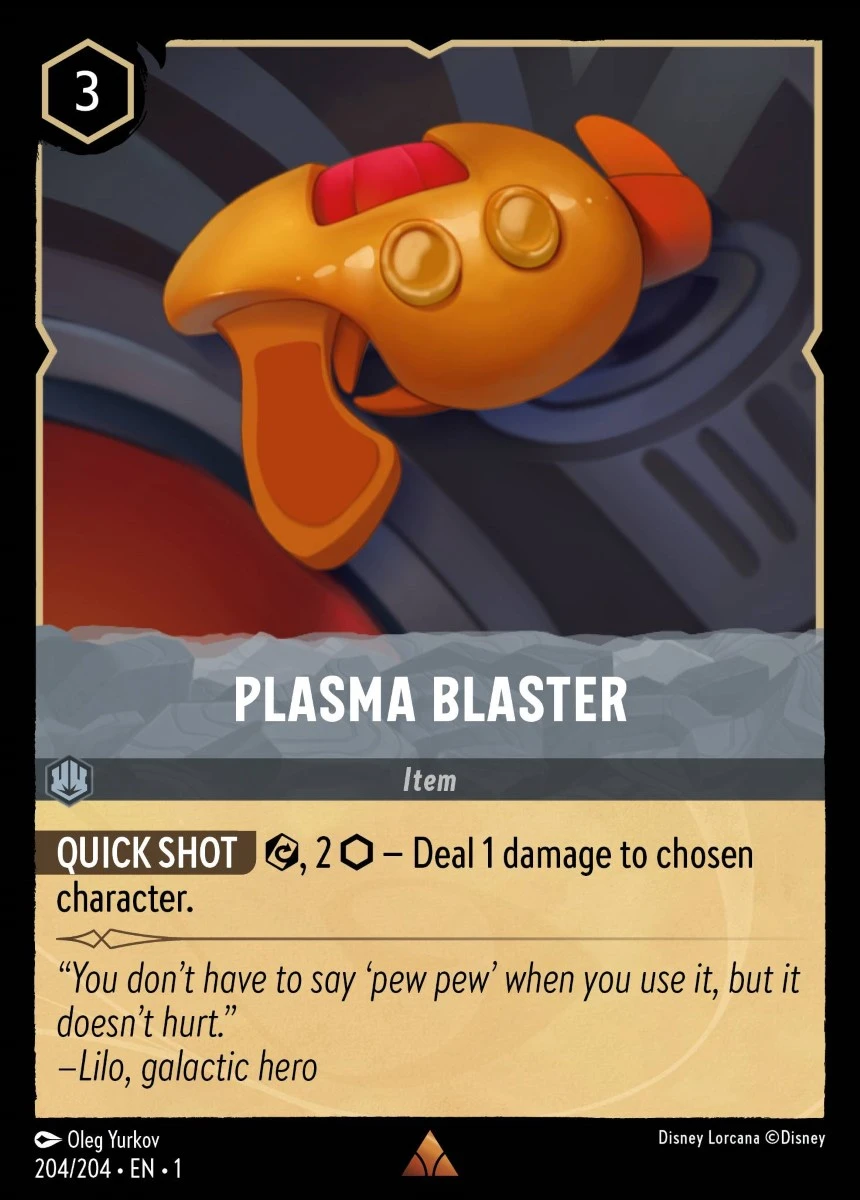 2023 The First Chapter Plasma Blaster Rare #204 Rare card image