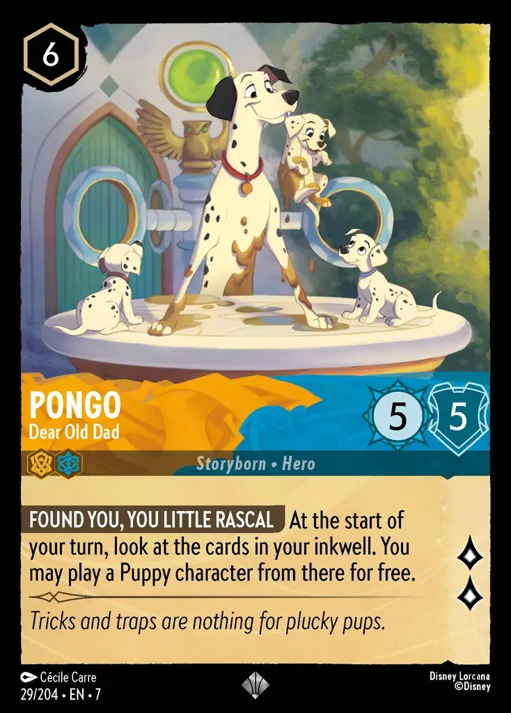 2025 Archazia's Island Pongo - Dear Old Dad #29 Super Rare card image
