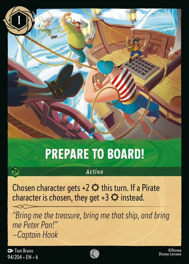 2024 Azurite Sea Prepare to Board! #94 Common card image