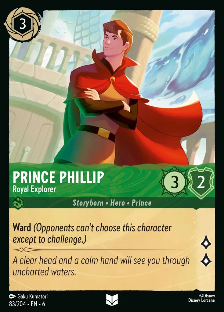 2024 Azurite Sea Prince Phillip - Royal Explorer #83 Uncommon card image