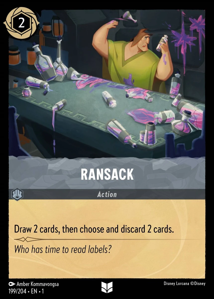 2023 The First Chapter Ransack Uncommon #199 Uncommon card image