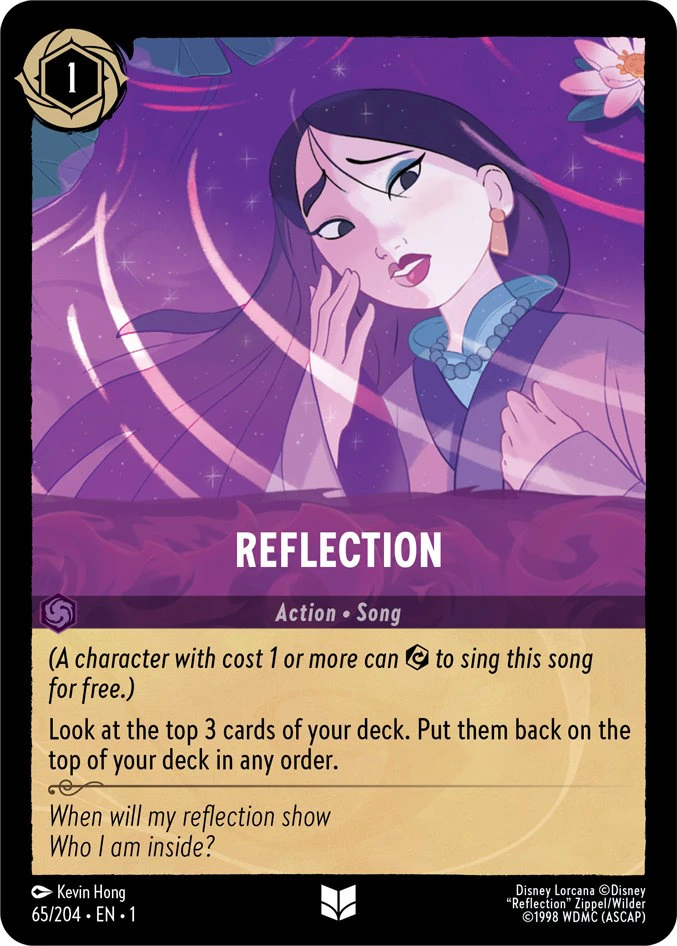 2023 The First Chapter Reflection Uncommon #65 Uncommon card image