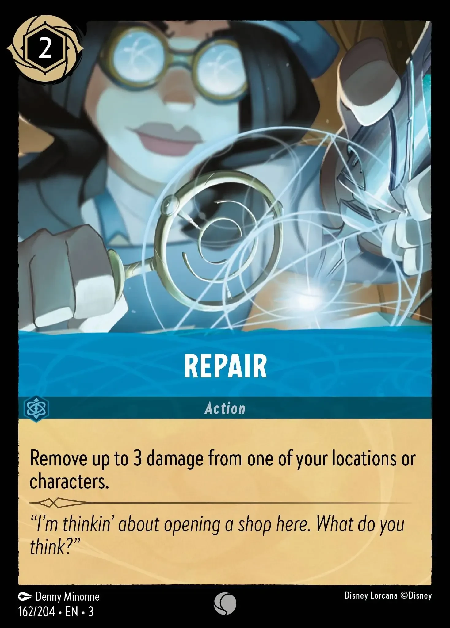 2024 Into the Inklands Repair #162 Common card image
