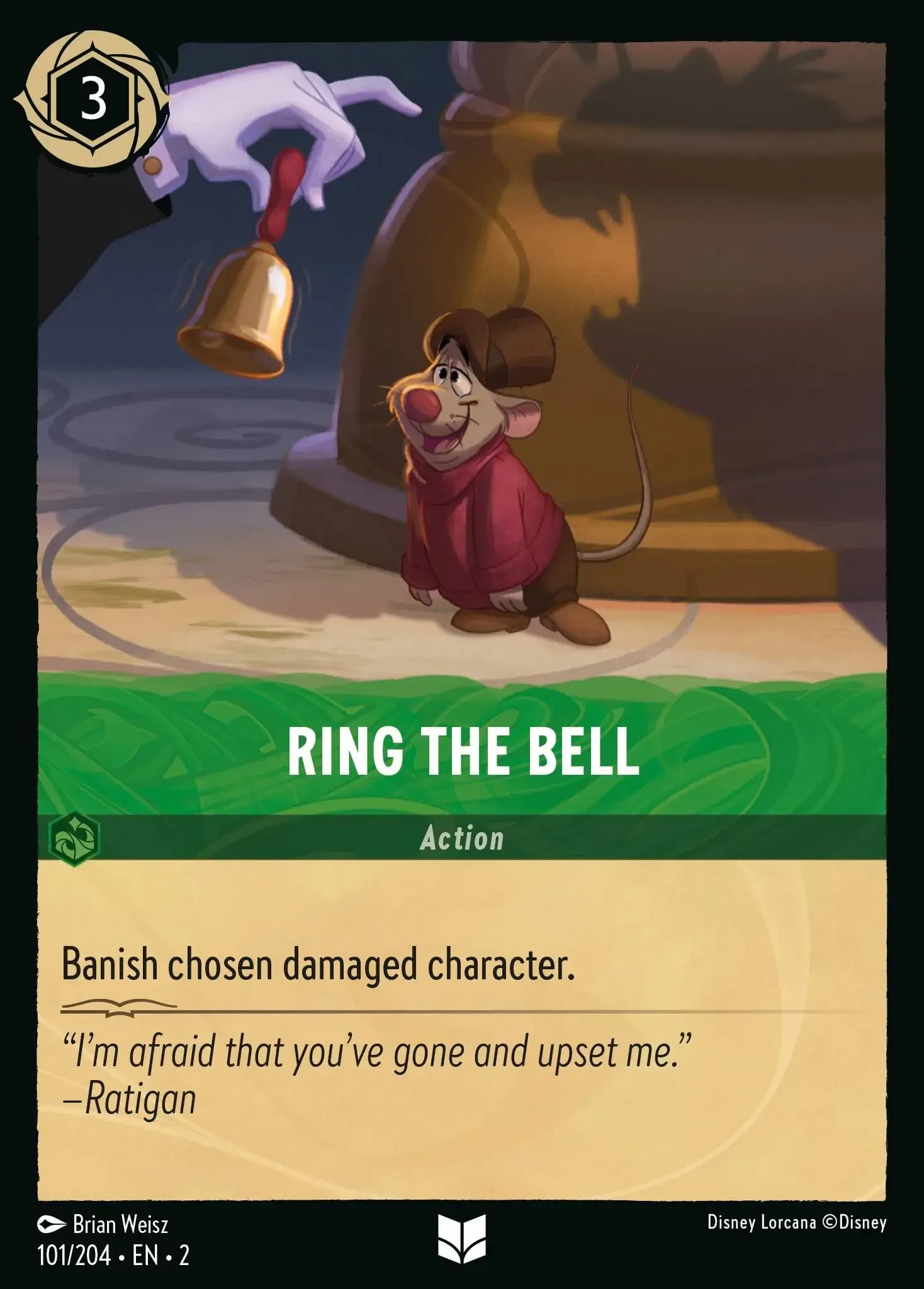 2023 Rise of The Floodborn Ring The Bell #101 Uncommon card image
