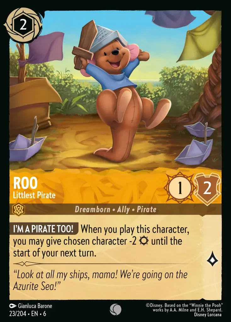 2024 Azurite Sea Roo - Littlest Pirate #23 Common card image