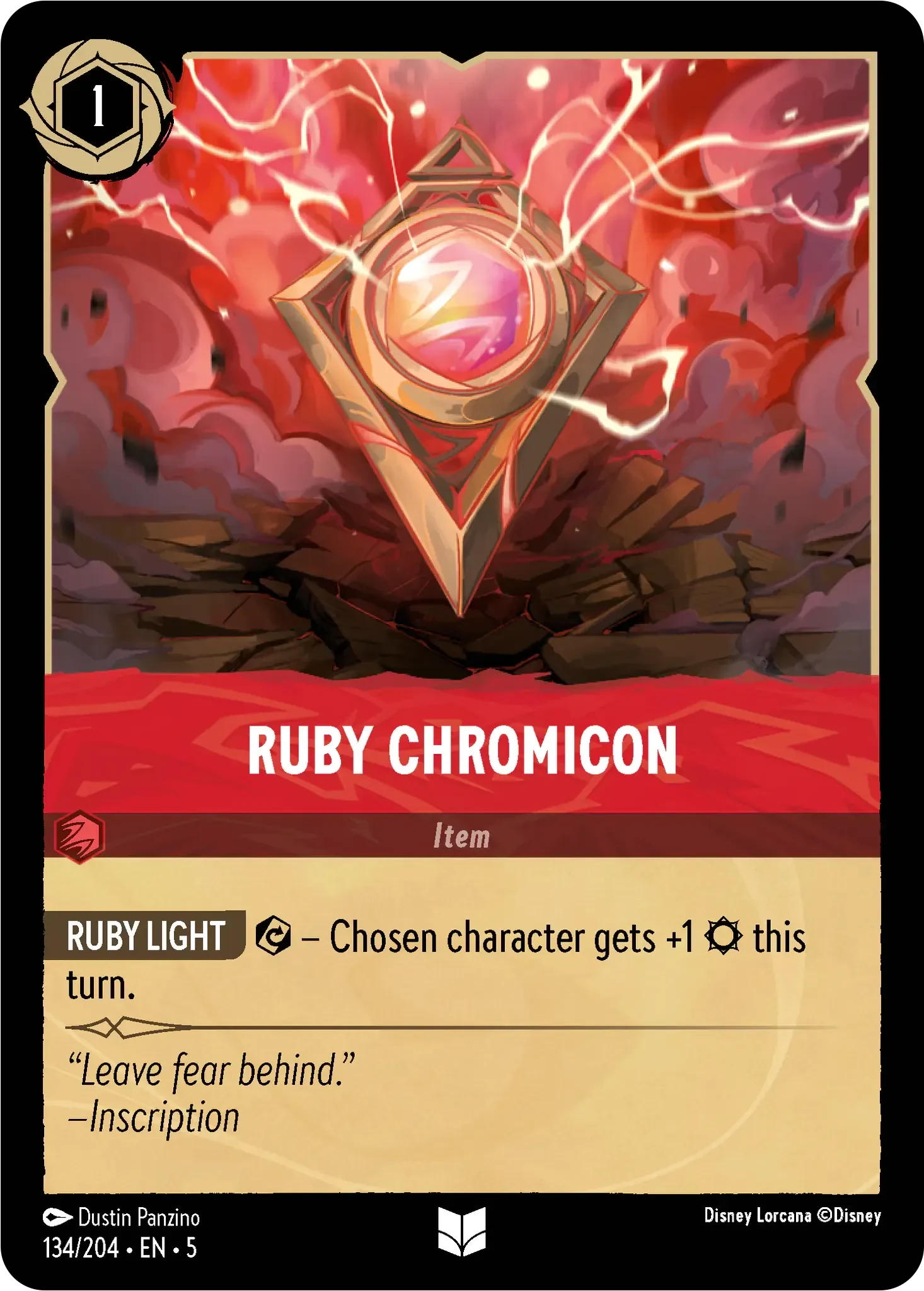 2024 Shimmering Skies Ruby Chromicon Uncommon #134 Uncommon card image