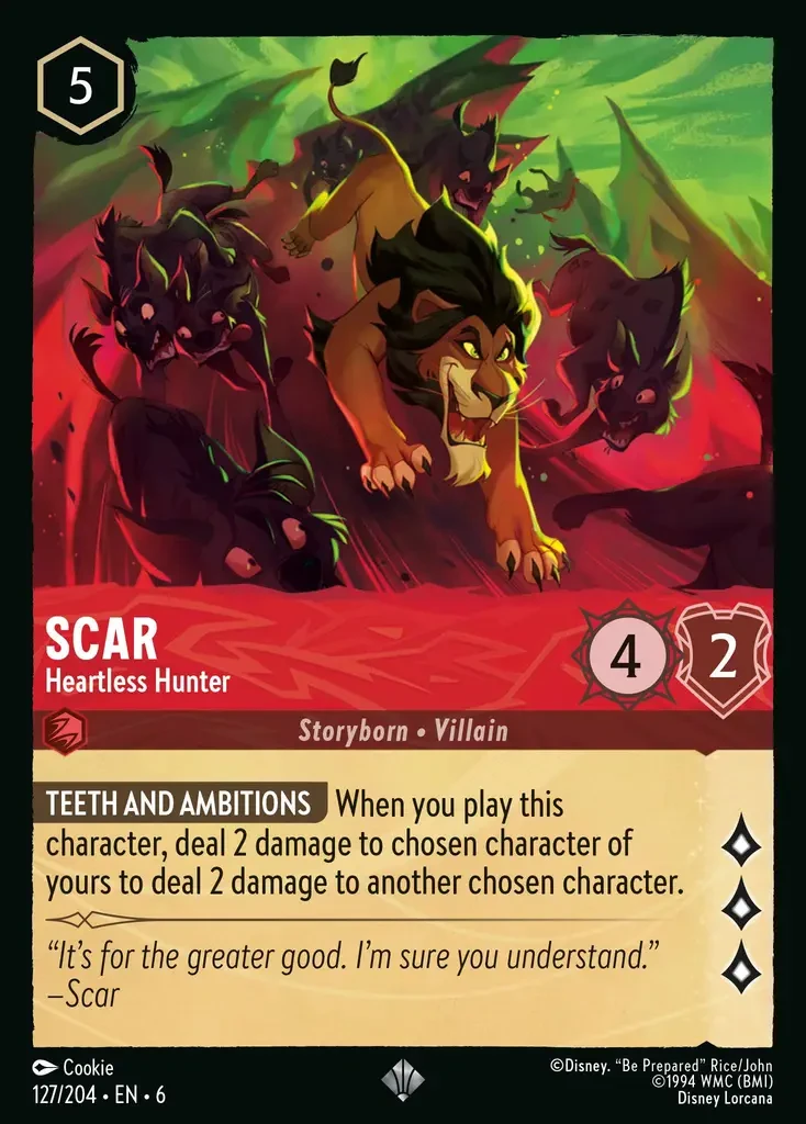 2024 Azurite Sea Scar - Heartless Hunter #127 Super Rare card image