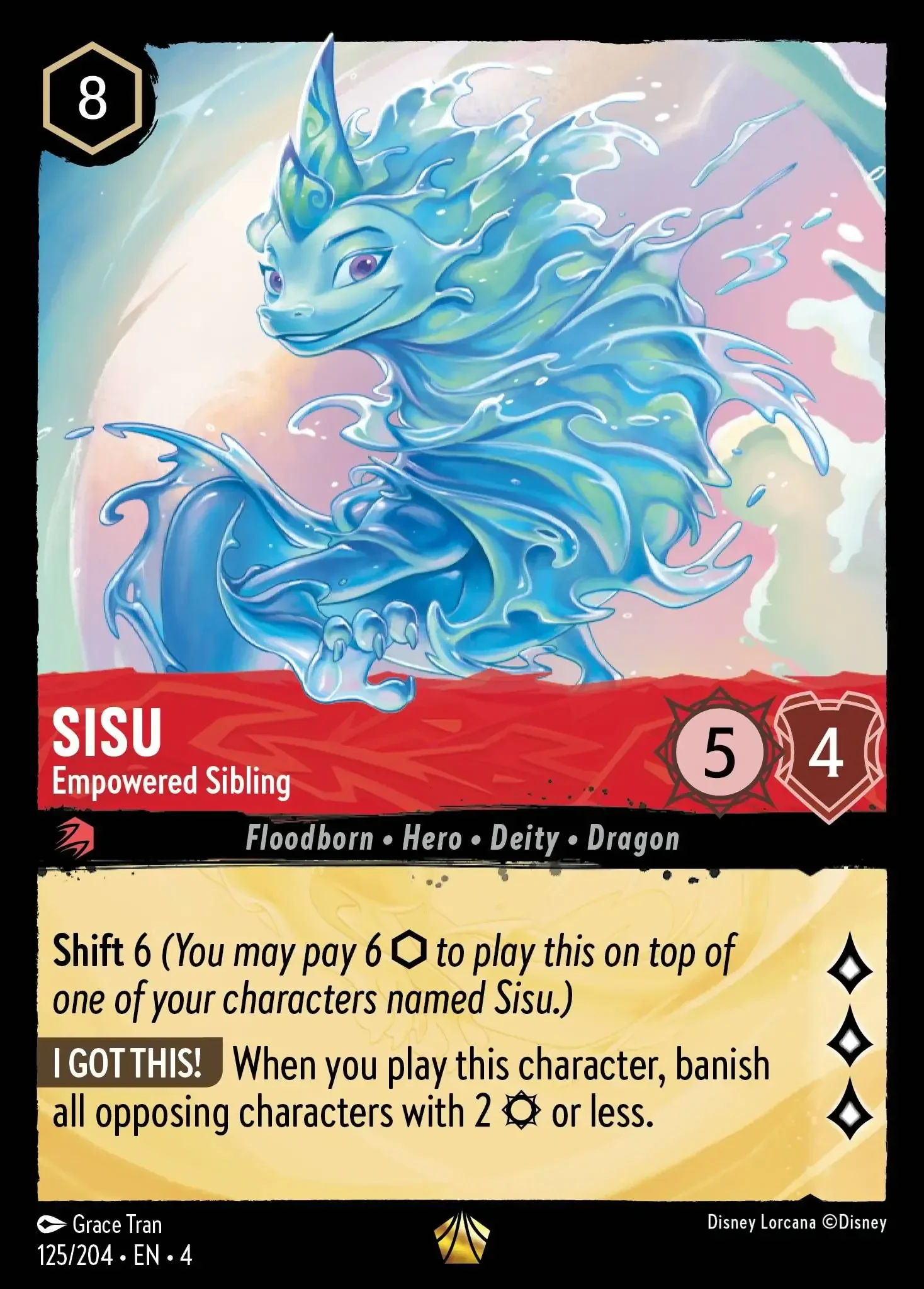 2024 Ursula's Return Sisu - Empowered Sibling #125 Legendary card image