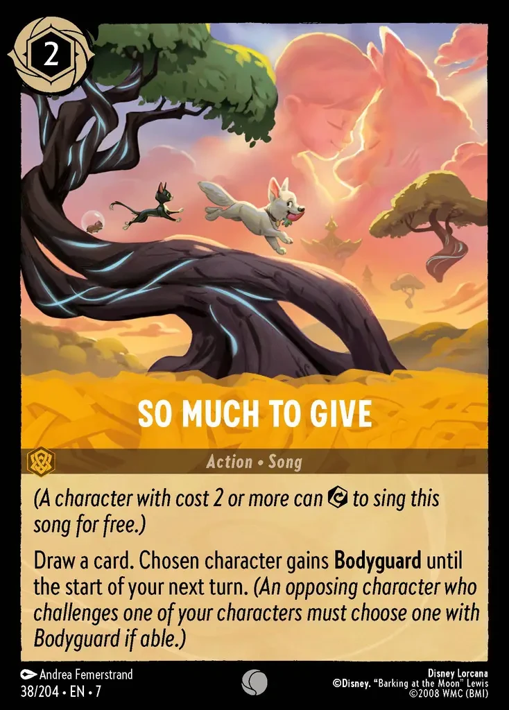 2025 Archazia's Island So Much To Give #38 Common card image