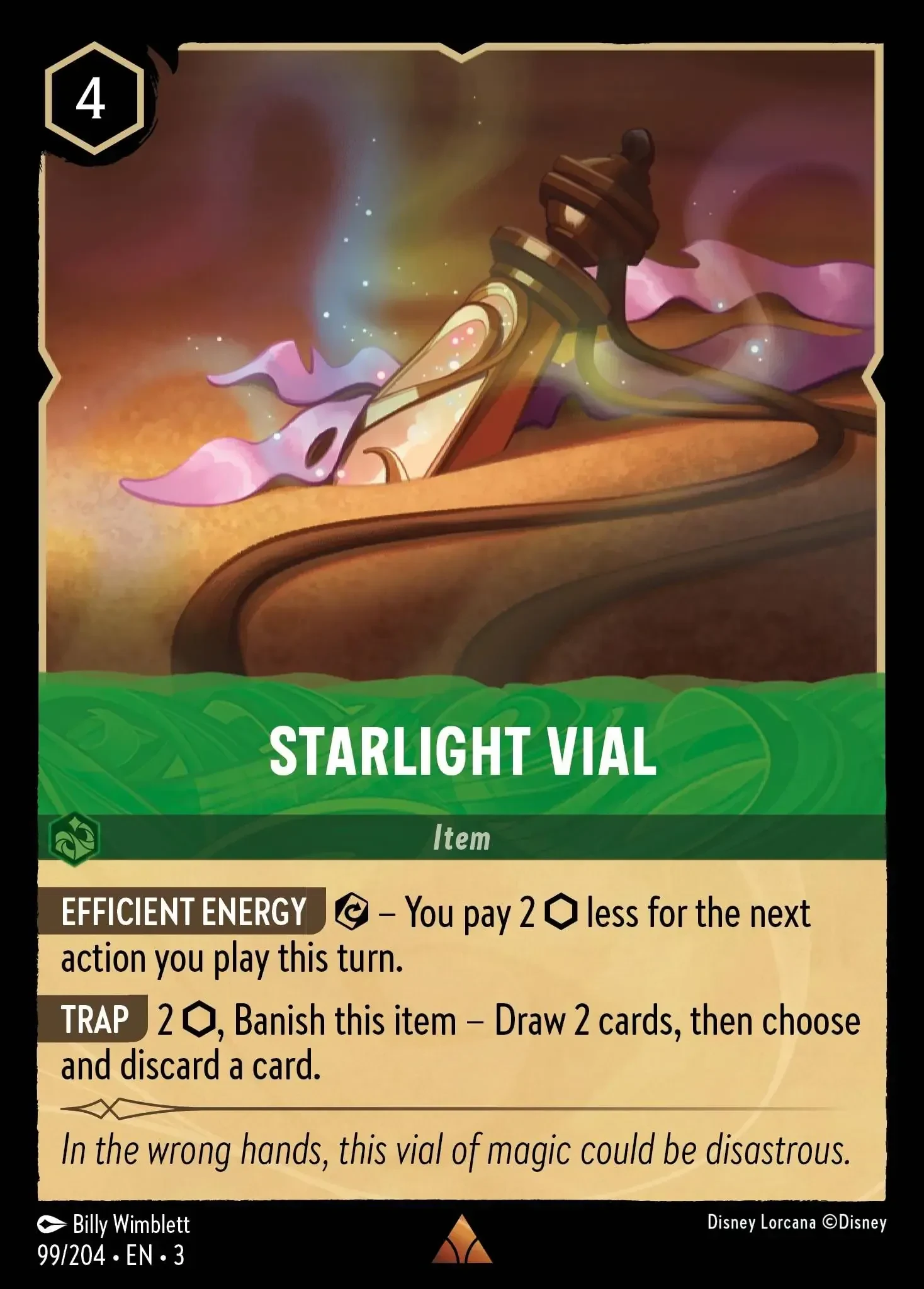 2024 Into the Inklands Starlight Vial #99 Rare card image