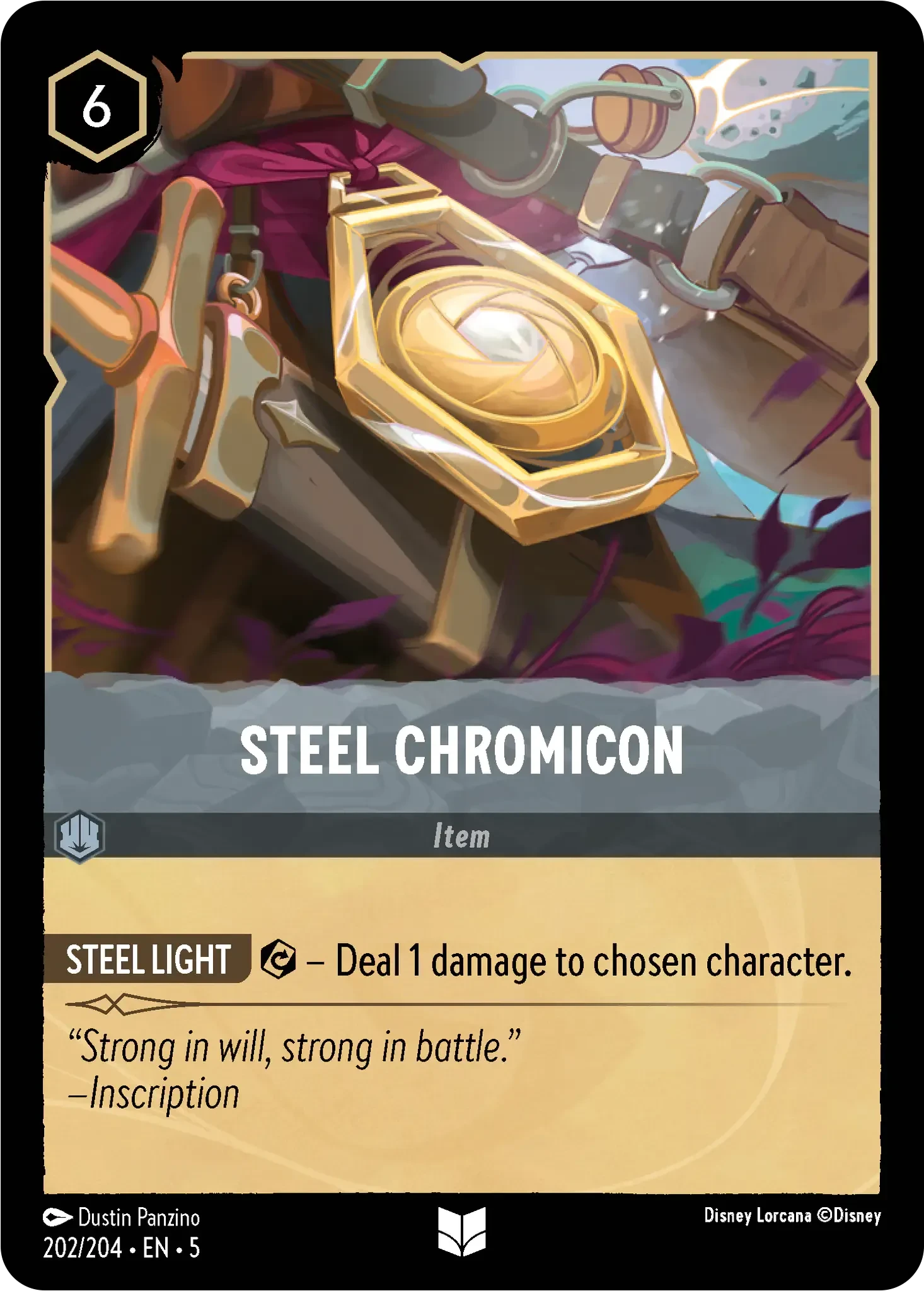 2024 Shimmering Skies Steel Chromicon #202 Uncommon card image