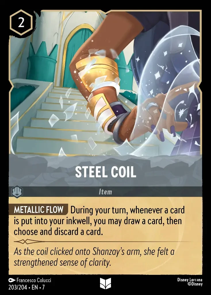 2025 Archazia's Island Steel Coil #203 Uncommon card image