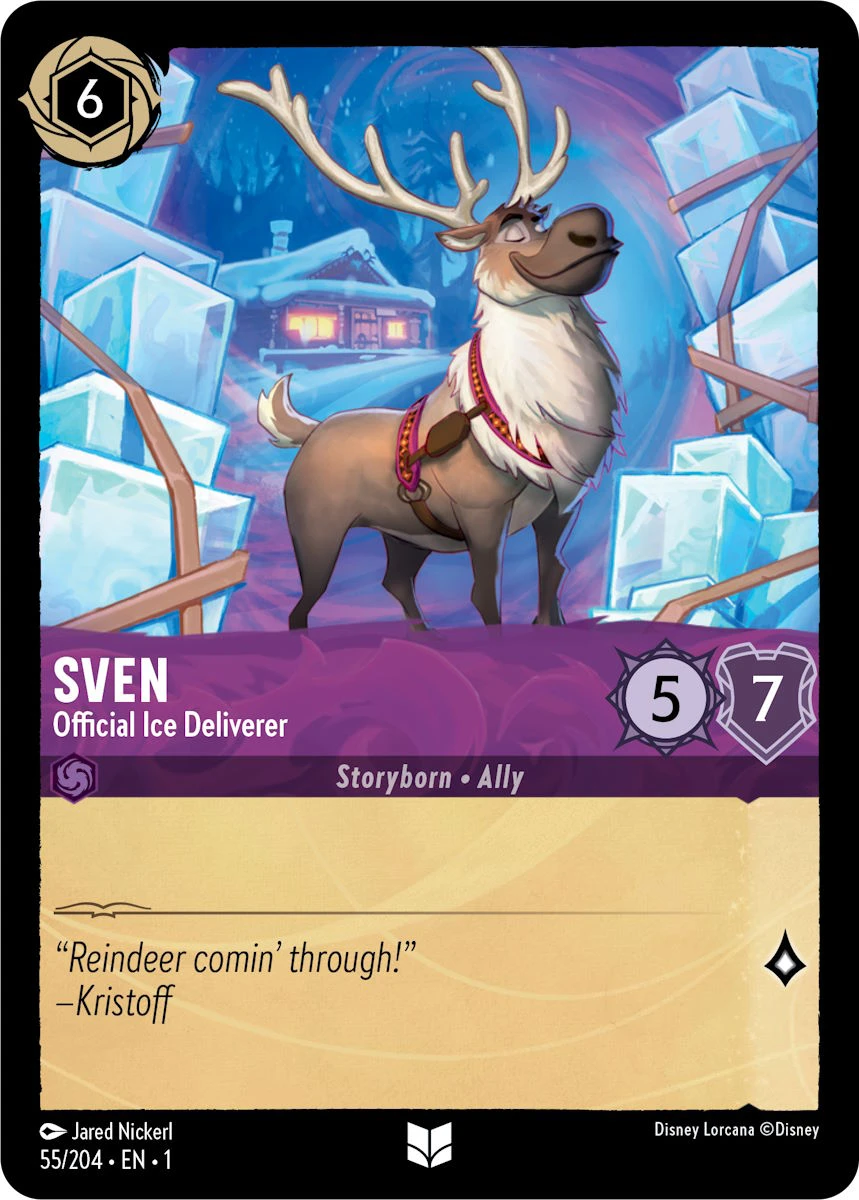 2023 The First Chapter Sven - Official Ice Deliverer #55 Uncommon card image