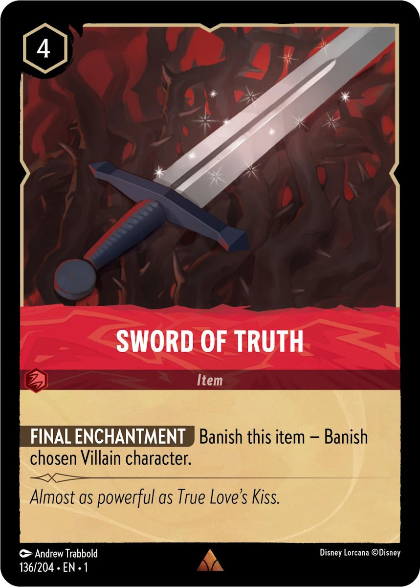 2023 The First Chapter Sword Of Truth #136 Rare card image
