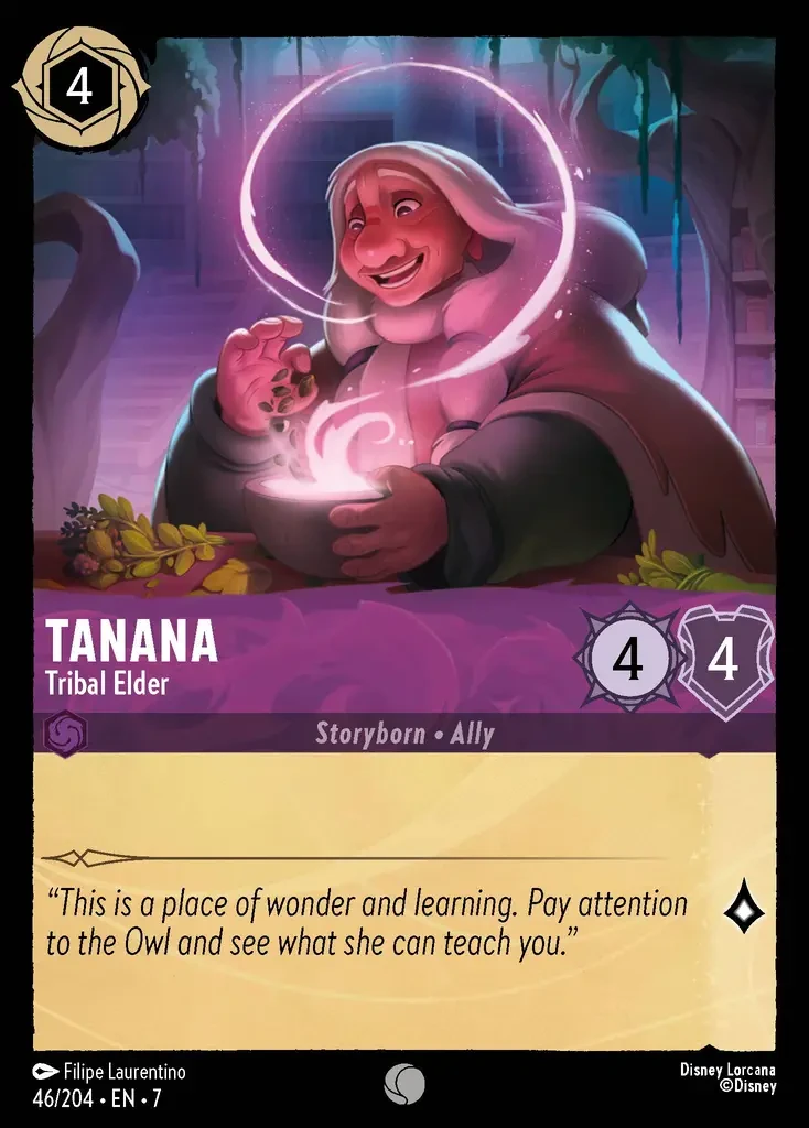 2025 Archazia's Island Tanana - Tribal Elder #46 Common card image