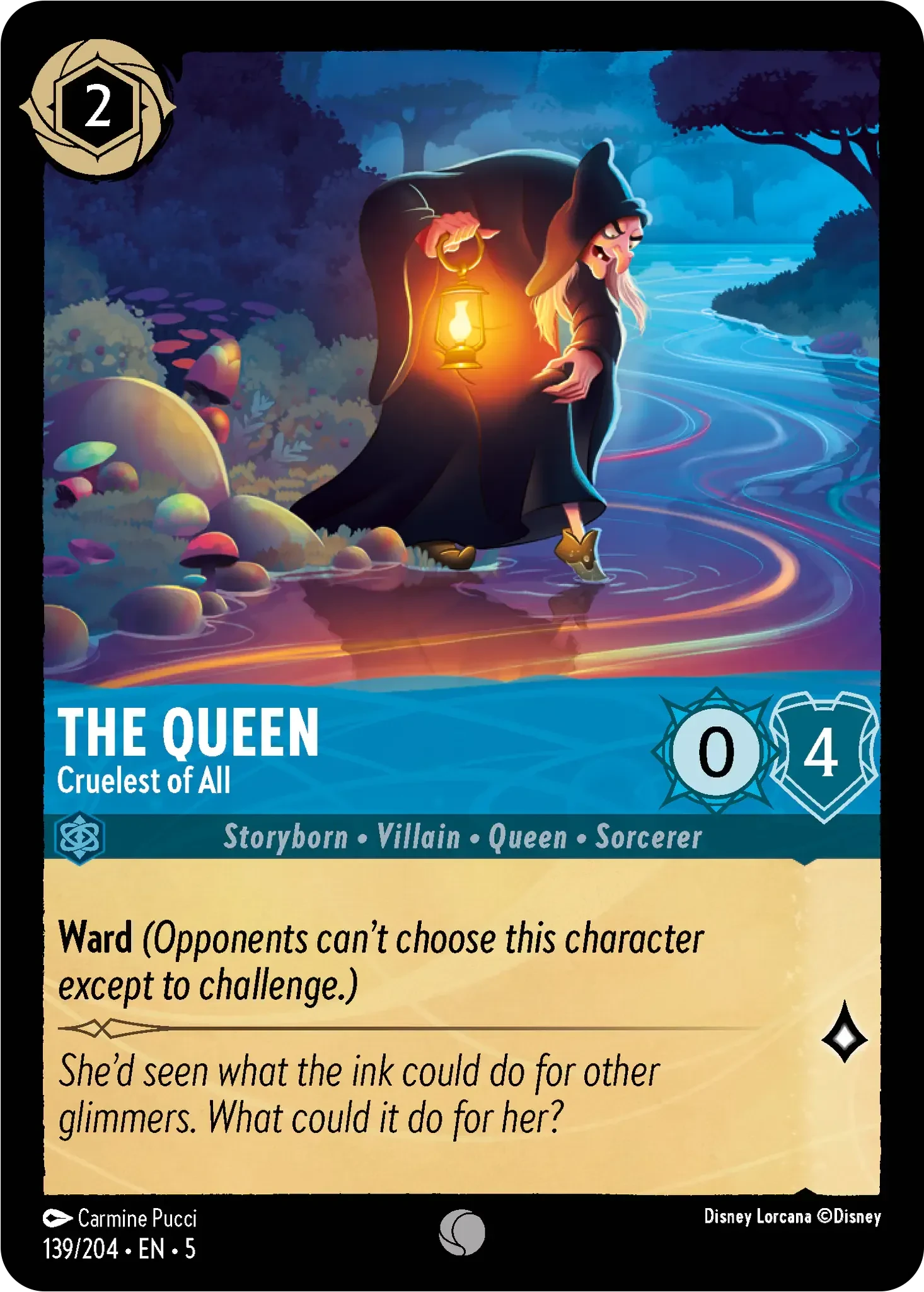 2024 Shimmering Skies The Queen - Cruelest of All #139 Common card image