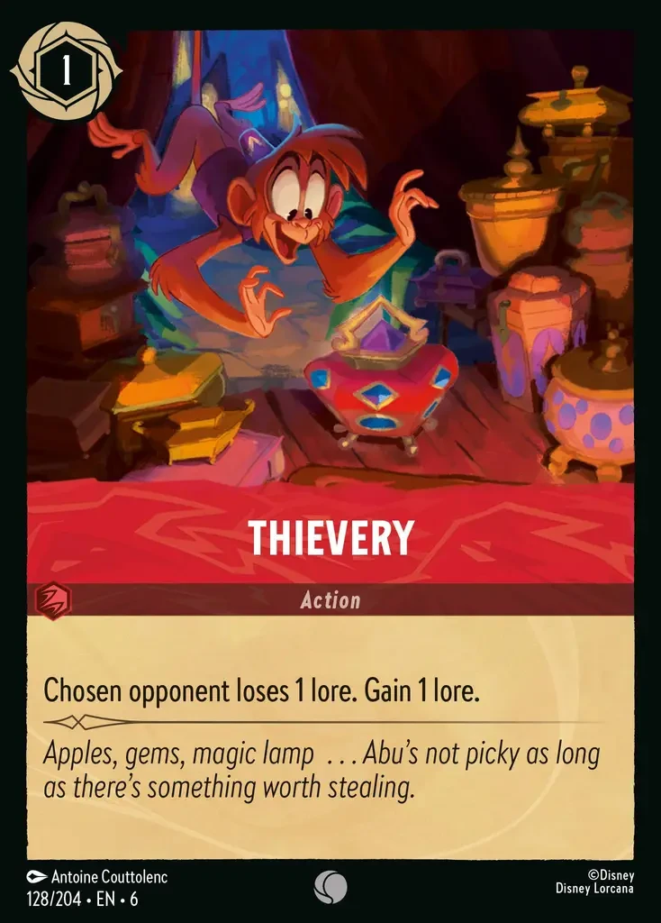 2024 Azurite Sea Thievery #128 Common card image
