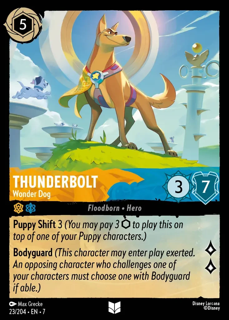 2025 Archazia's Island Thunderbolt - Wonder Dog #23 Uncommon card image