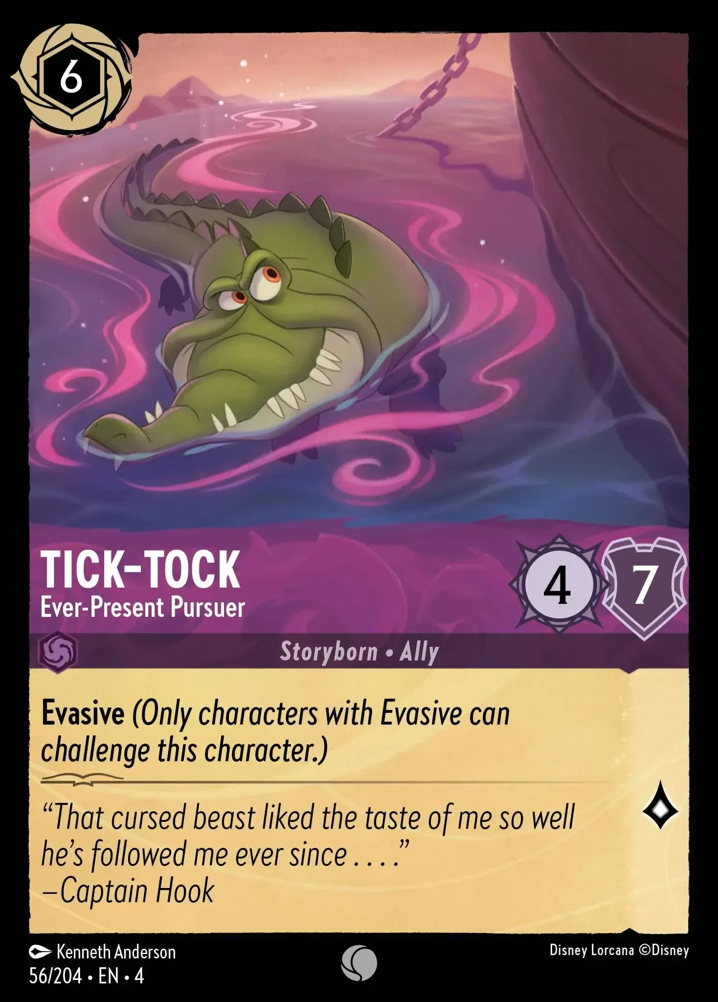 2024 Ursula's Return Tick-Tock - Ever-Present Pursuer [Foil] Common #56 Common card image