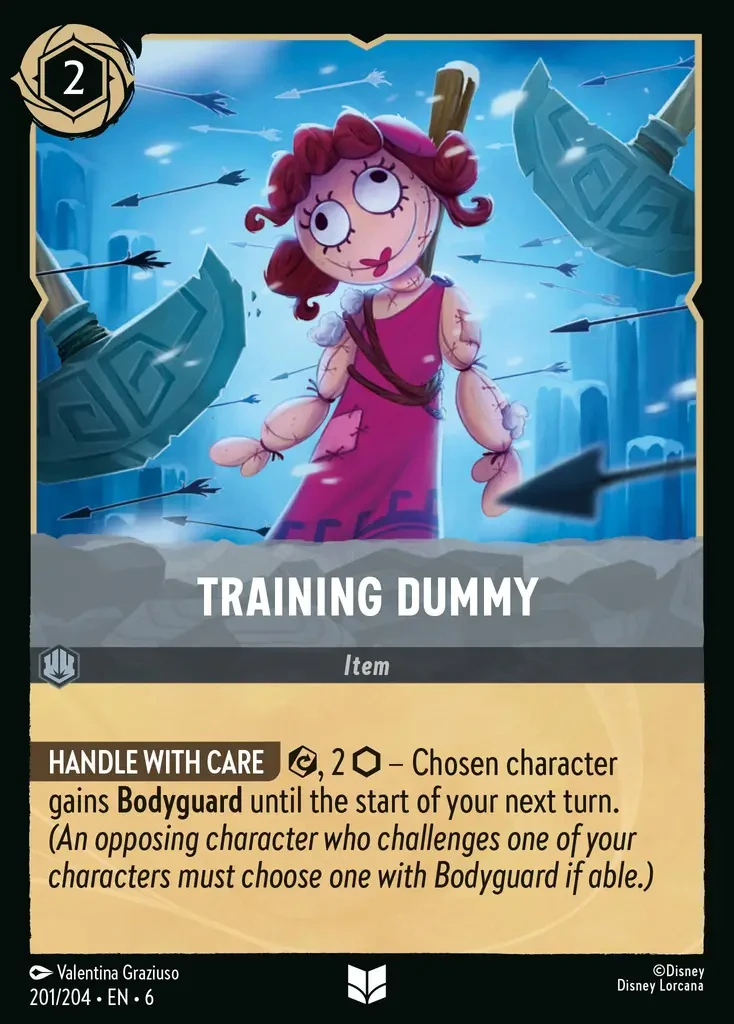 2024 Azurite Sea Training Dummy #201 Uncommon card image