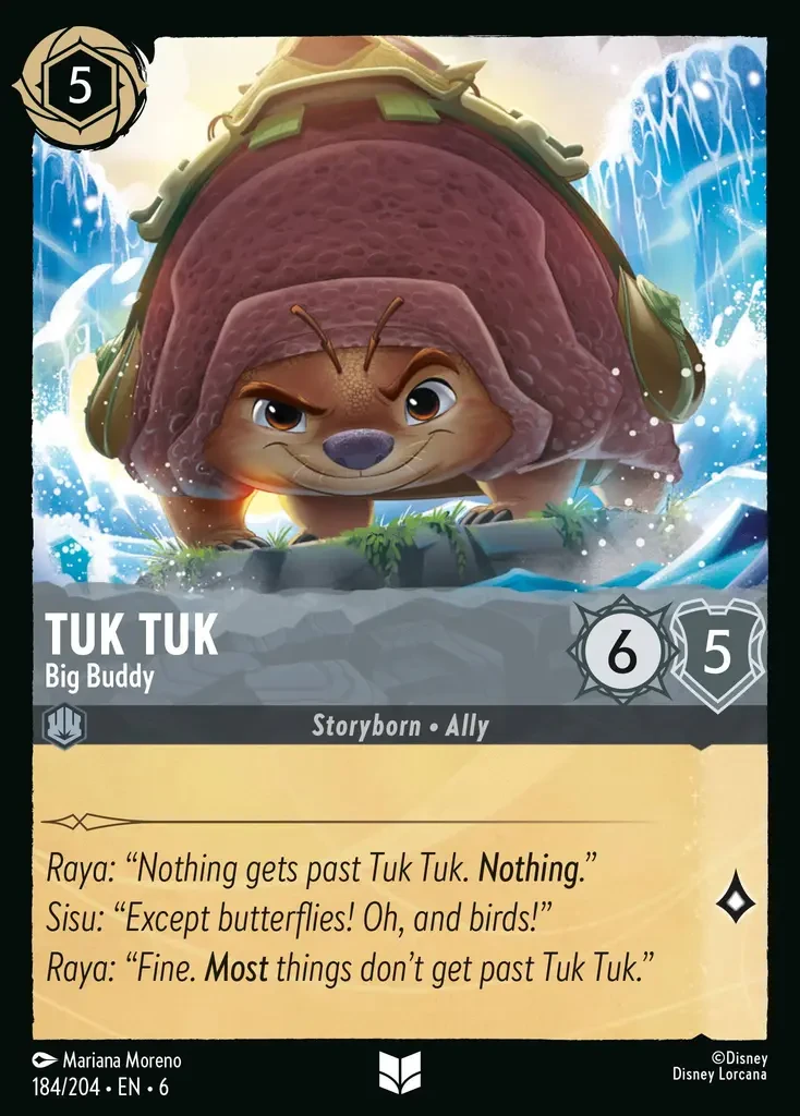 2024 Azurite Sea Tuk Tuk - Big Buddy #184 Uncommon card image