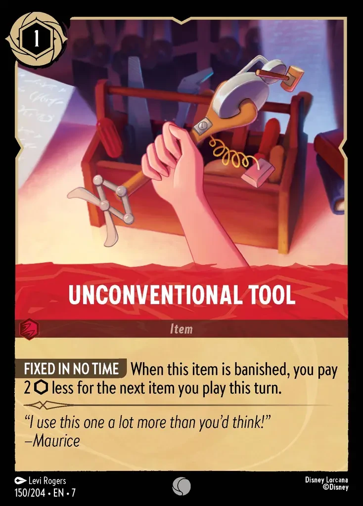 2025 Archazia's Island Unconventional Tool #150 Common card image