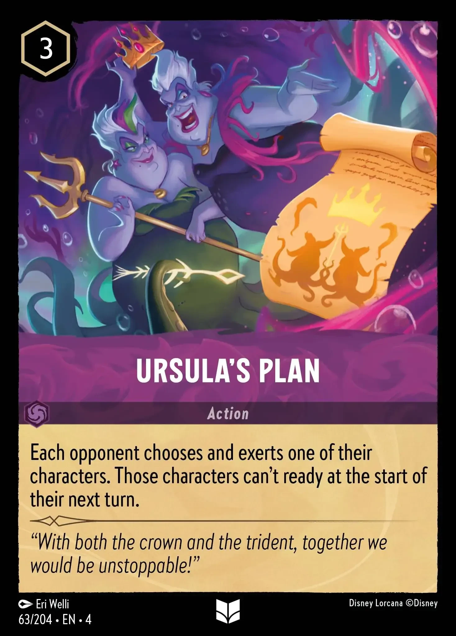 2024 Ursula's Return Ursula's Plan Uncommon #63 Uncommon card image