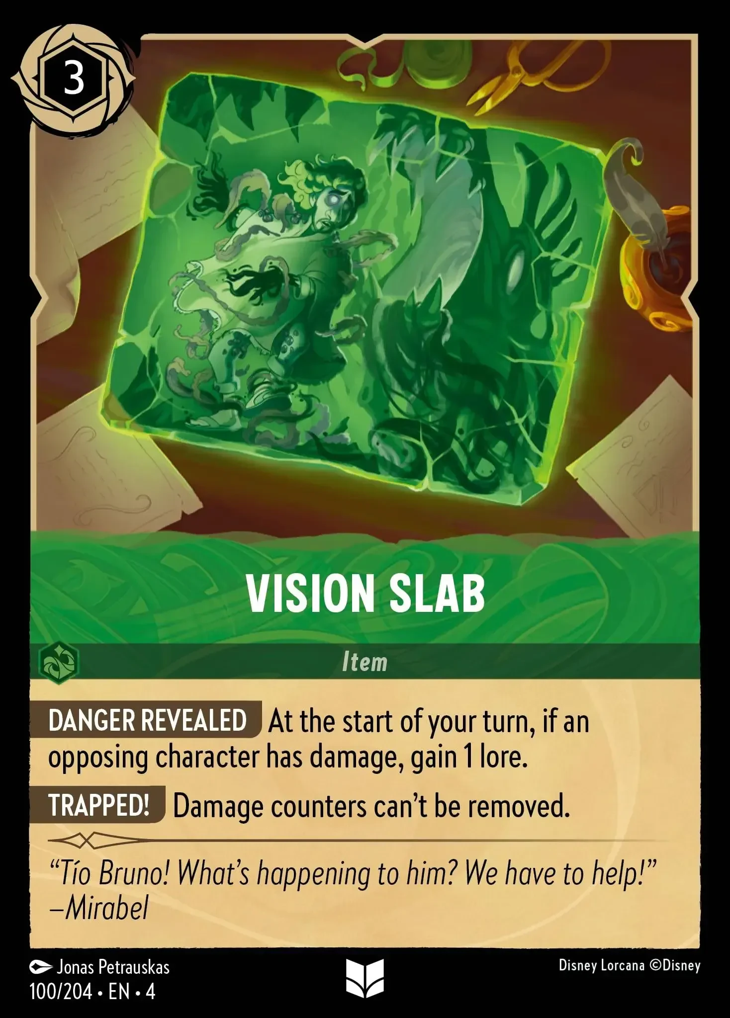 2024 Ursula's Return Vision Slab Uncommon #100 Uncommon card image
