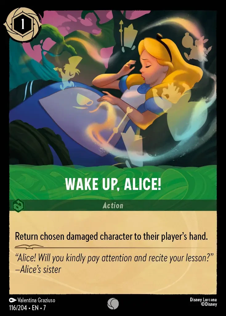 2025 Archazia's Island Wake Up, Alice! #116 Common card image