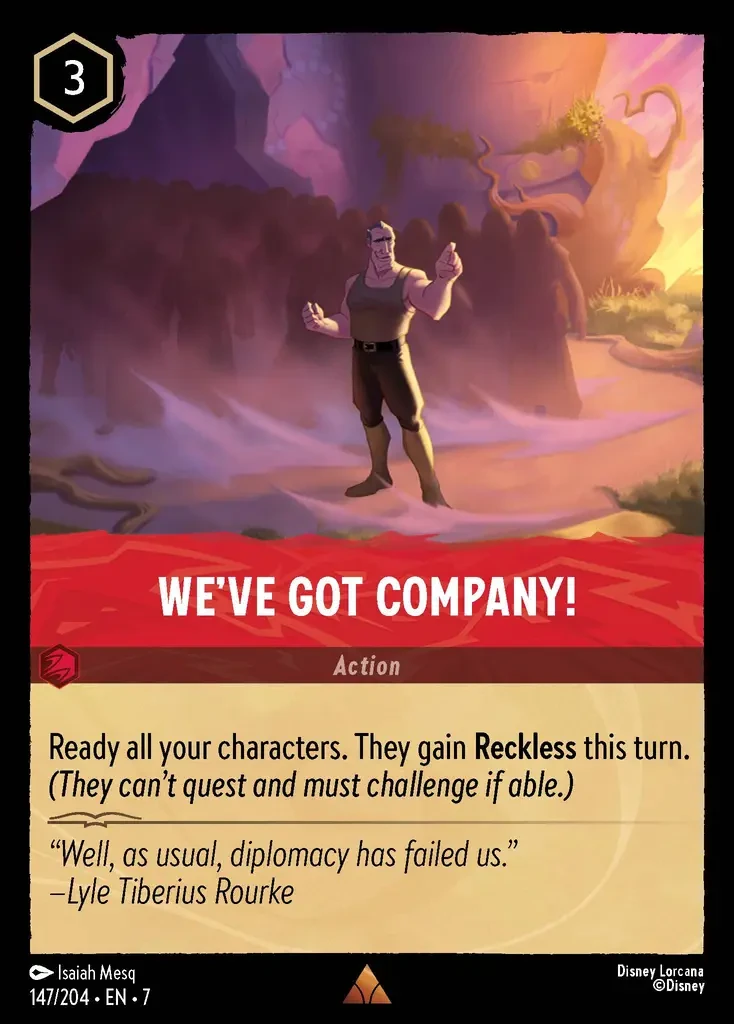 2025 Archazia's Island We've Got Company! #147 Rare card image