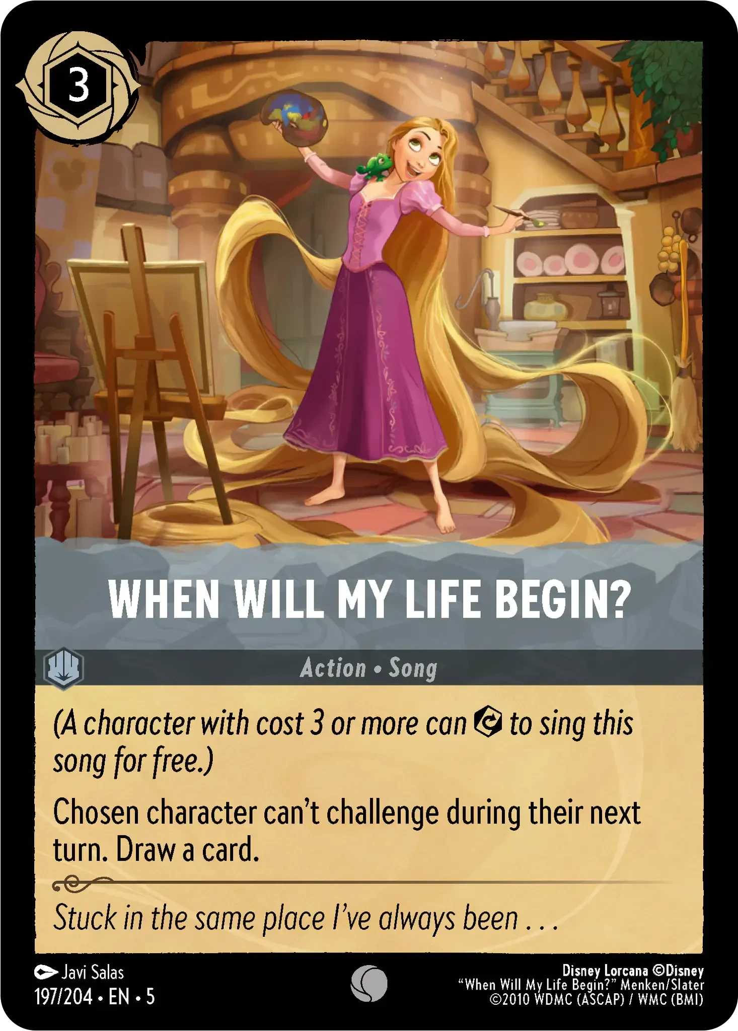 2024 Shimmering Skies When Will My Life Begin? #197 Common card image