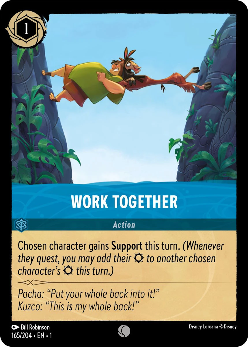 2023 The First Chapter Work Together Common #165 Common card image