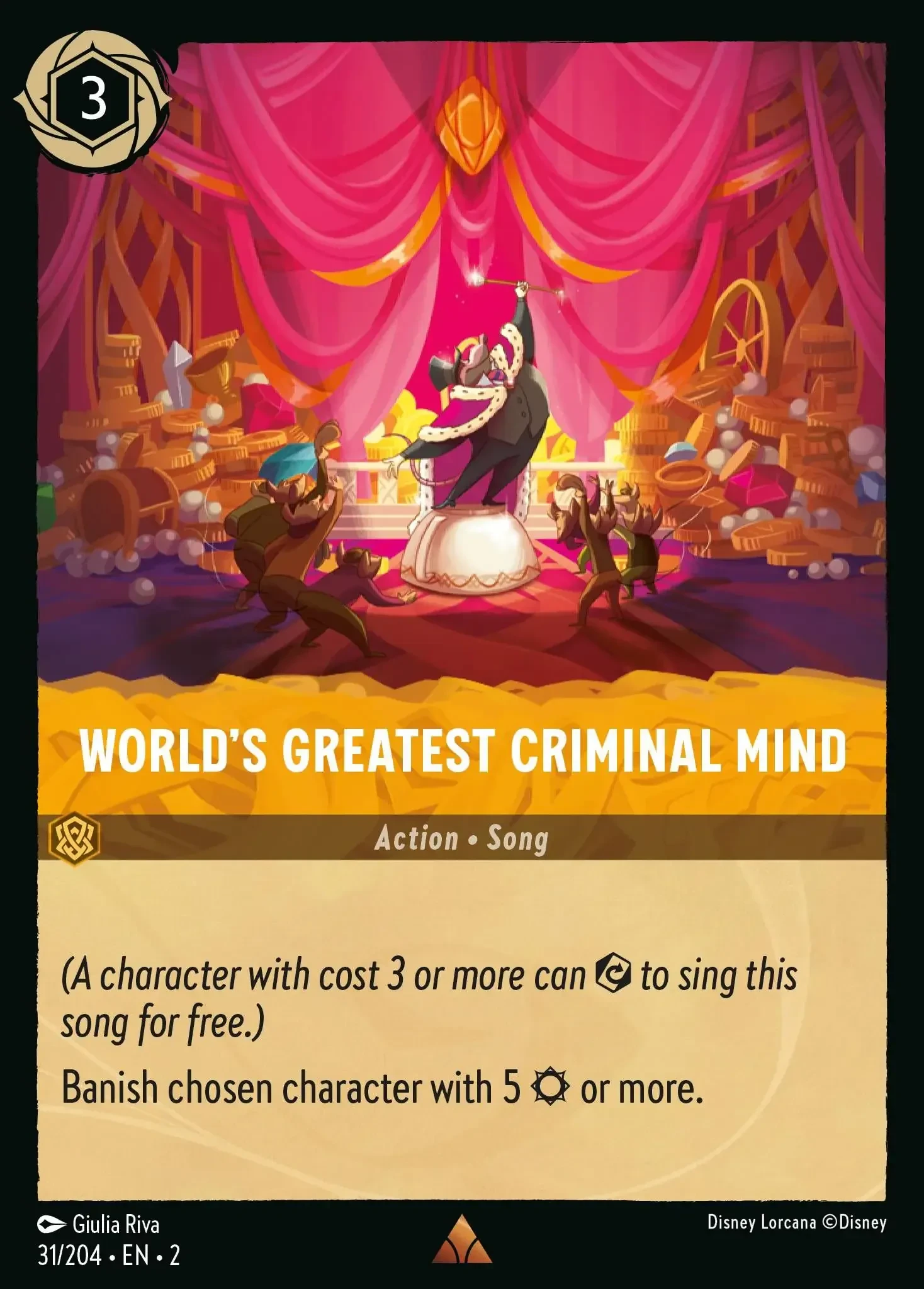 2023 Rise of The Floodborn World's Greatest Criminal Mind #31 Rare card image