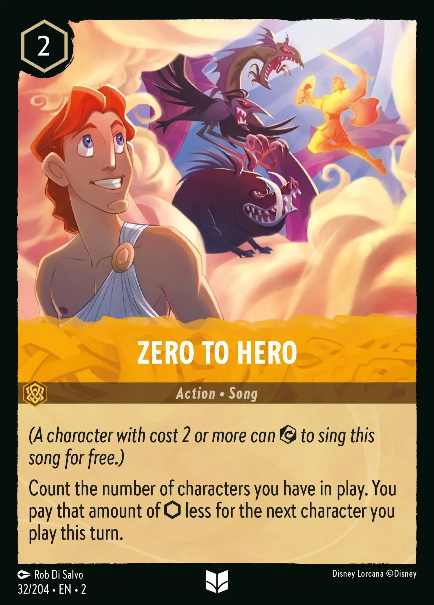 2023 Rise of The Floodborn Zero to Hero #32 Uncommon card image